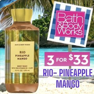 Bath & Body Works Pineapple Mango Rio Body Wash